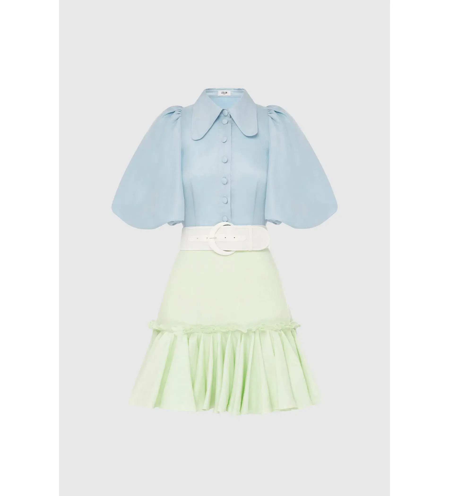 Leo Lin Cambridge Mini Dress Air Size 6 - Image 1