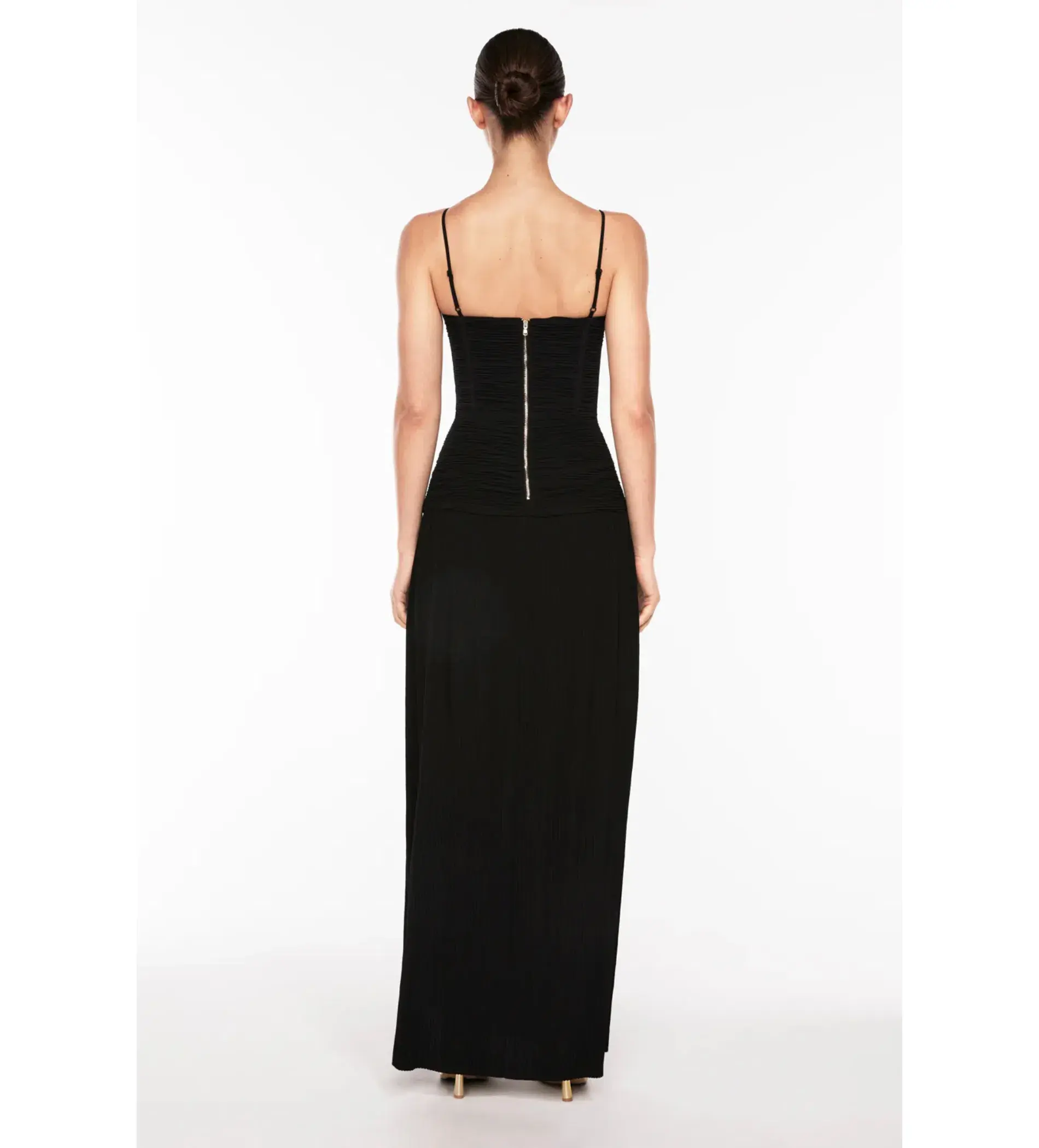 Manning Cartell Double Time Pleat Dress Black Size 10 - Image 4