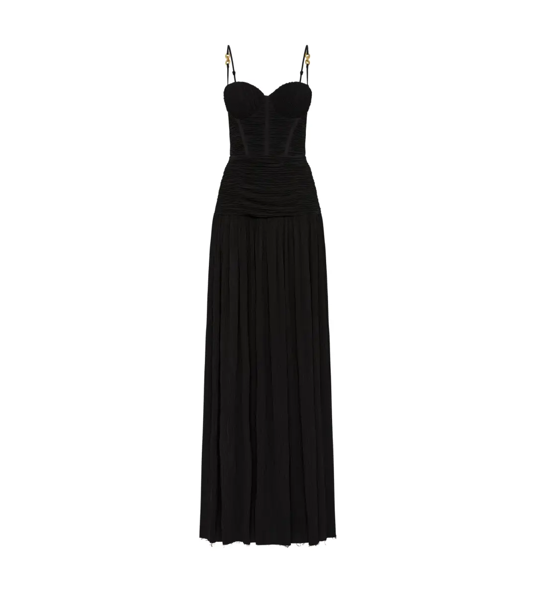 Manning Cartell Double Time Pleat Dress Black Size 10 for rent on The Volte - main image