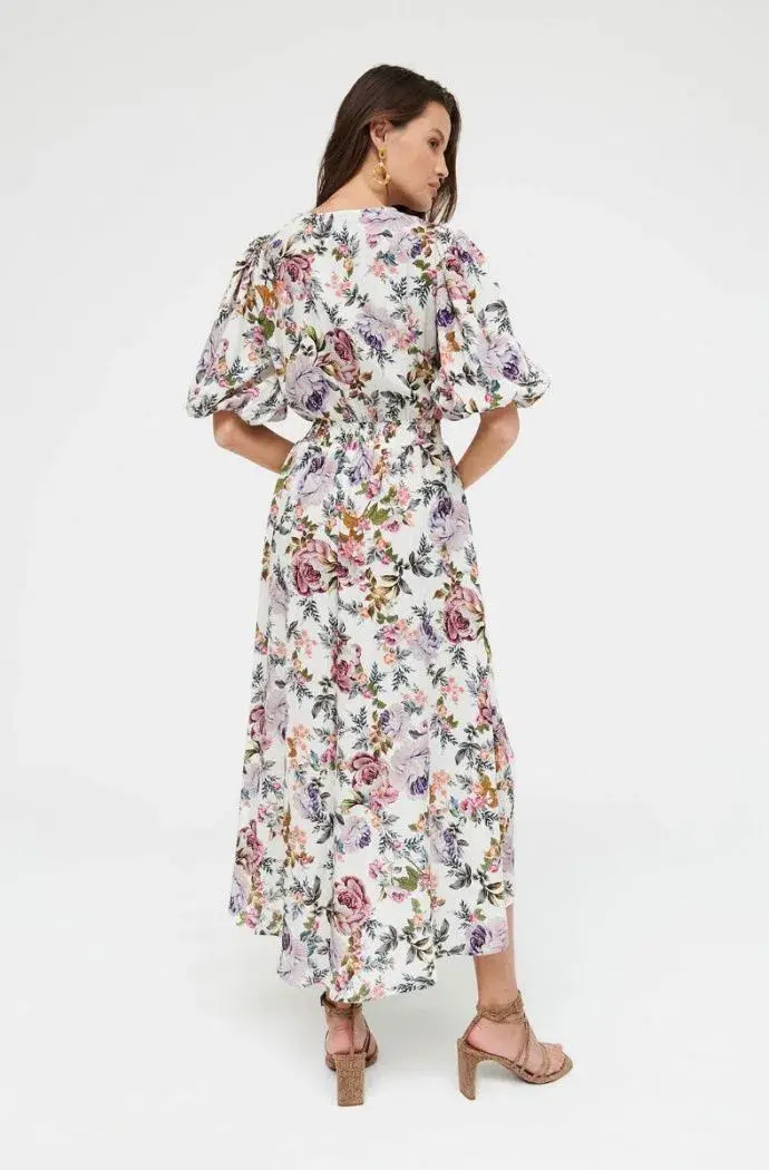 Sheike Lilac Blooms Floral Maxi Dress Size AU 12 - Image 2