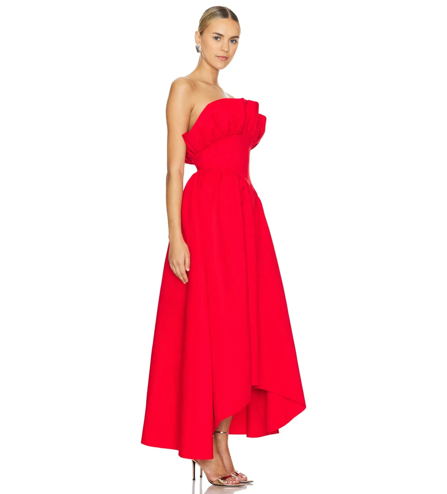 Elliatt Laurel Dress in Red Size S / AU Size 8 - Image 3