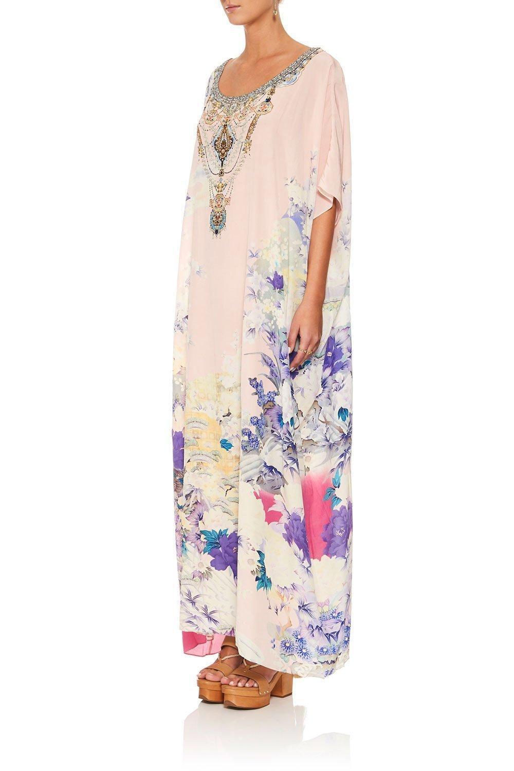 Camilla Harajuku Heiress Round Neck Kaftan Floral One Size - Image 2