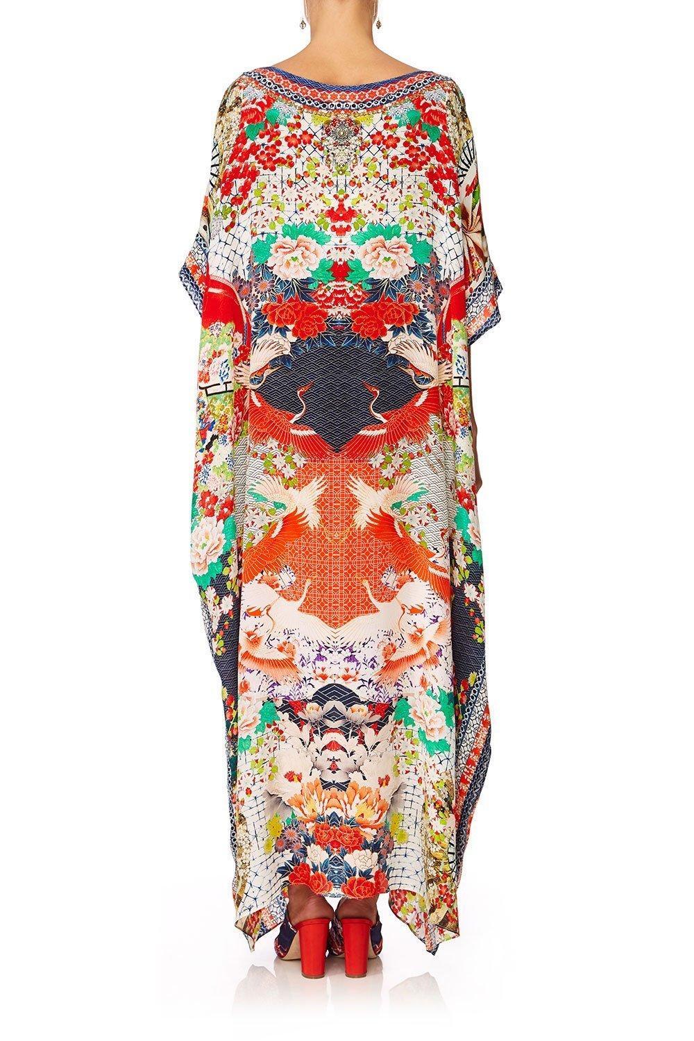 Camilla Geisha Girl Round Neck Kaftan One Size - Image 8