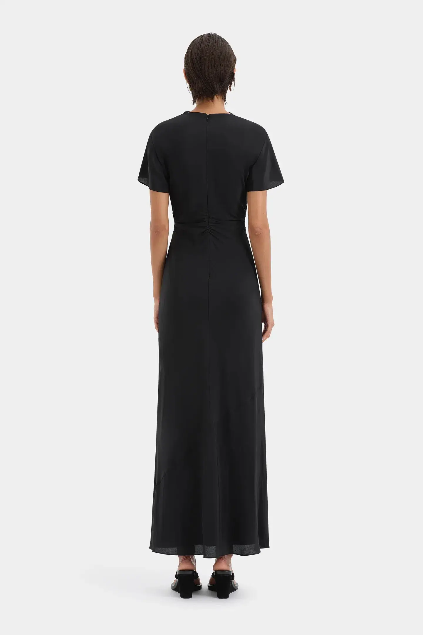 SIR Seameadow Bias Dress Black Size 14 - Image 3
