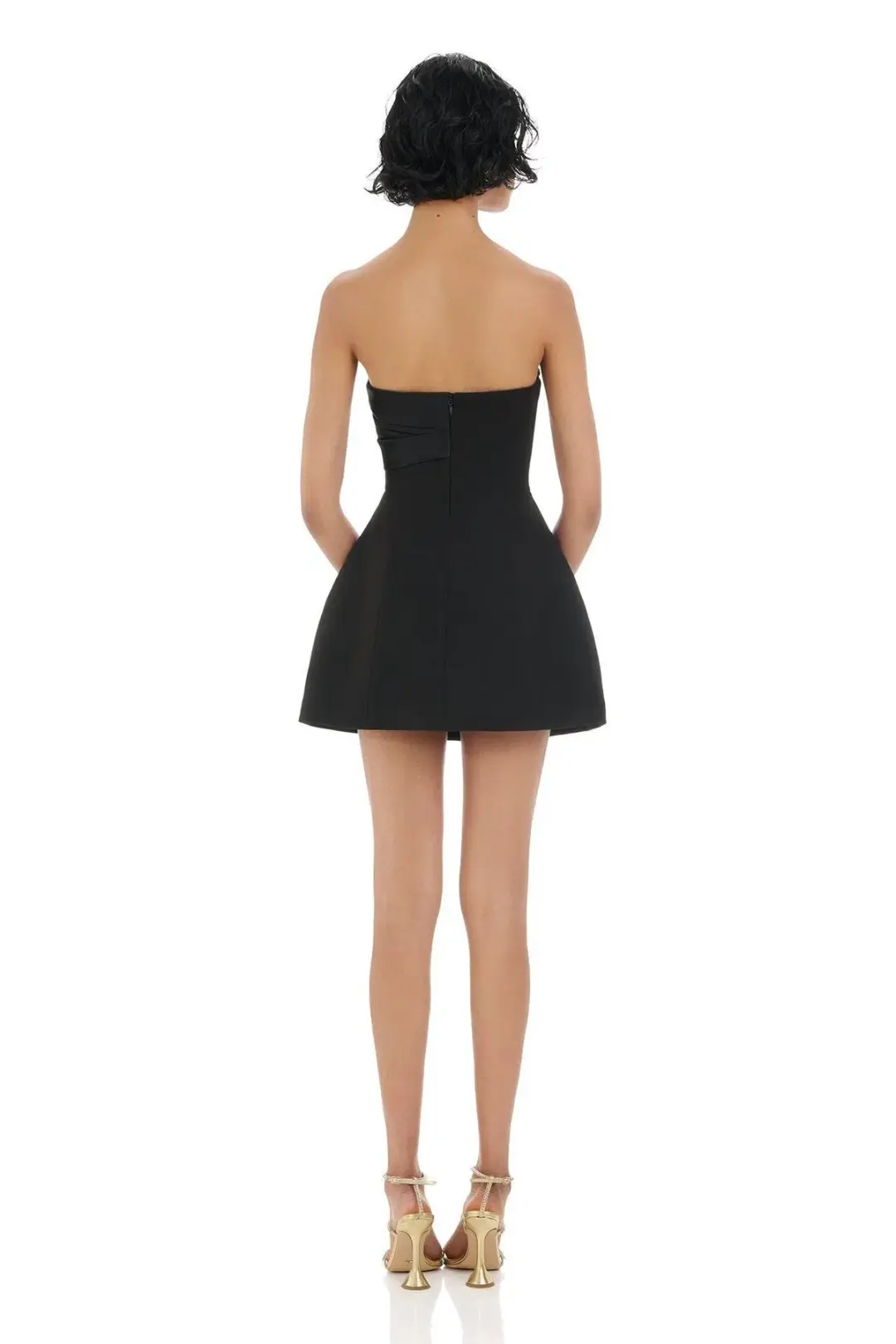 Eliya the Label North Mini Dress Black Size L / AU 12 for rent on The Volte - main image