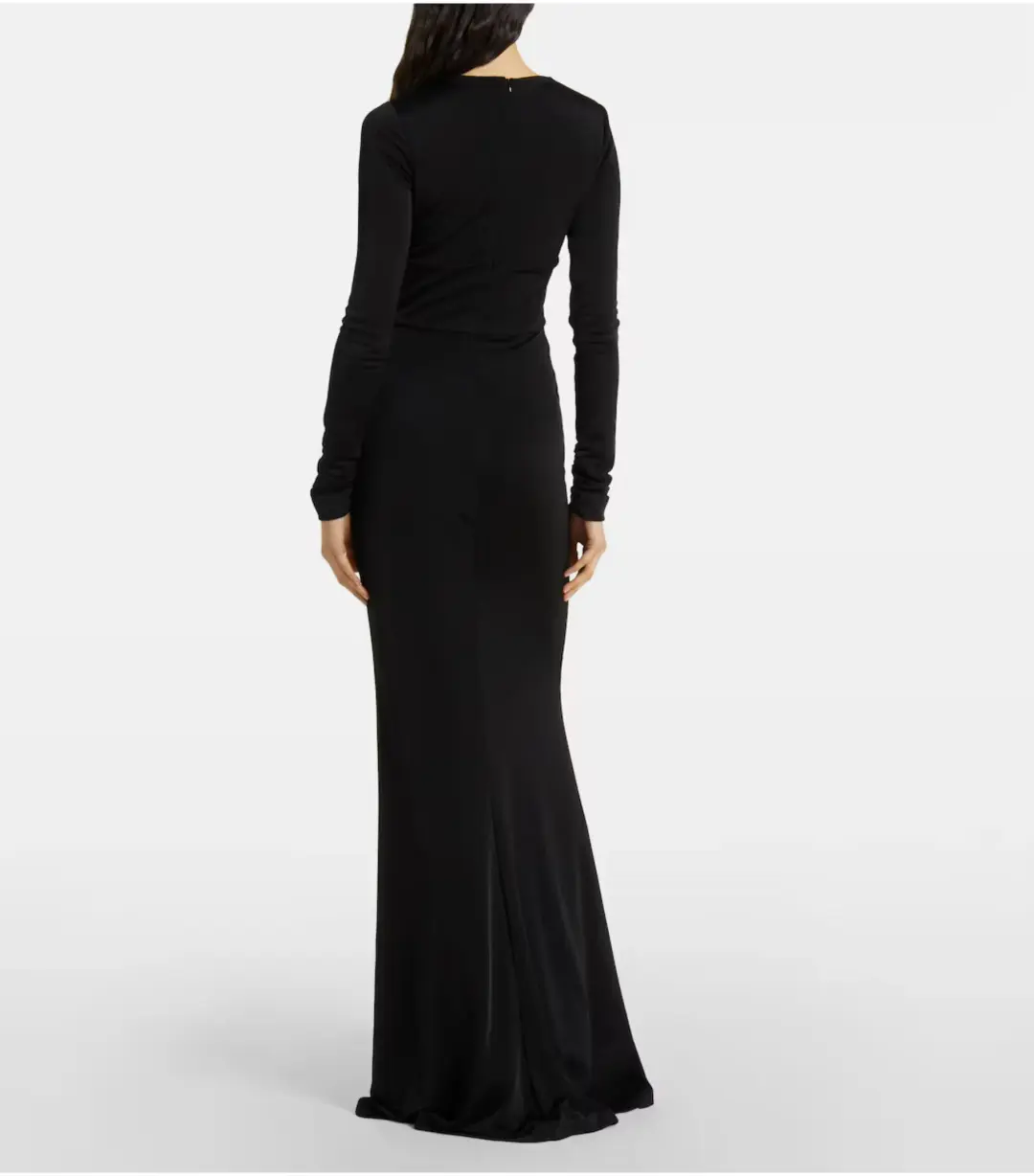 Rebecca Vallance Domenica Cut Out Gown Black Size AU 14 for rent on The Volte - main image