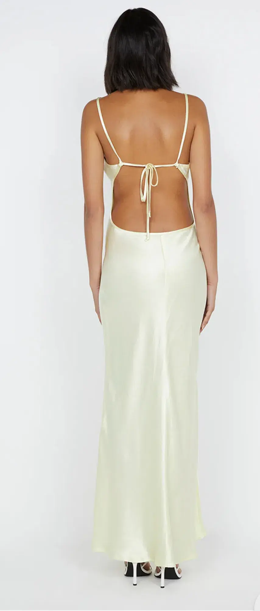 Bec and Bridge Cedar City Maxi Dress Ice Yellow Size 10 - Image 2