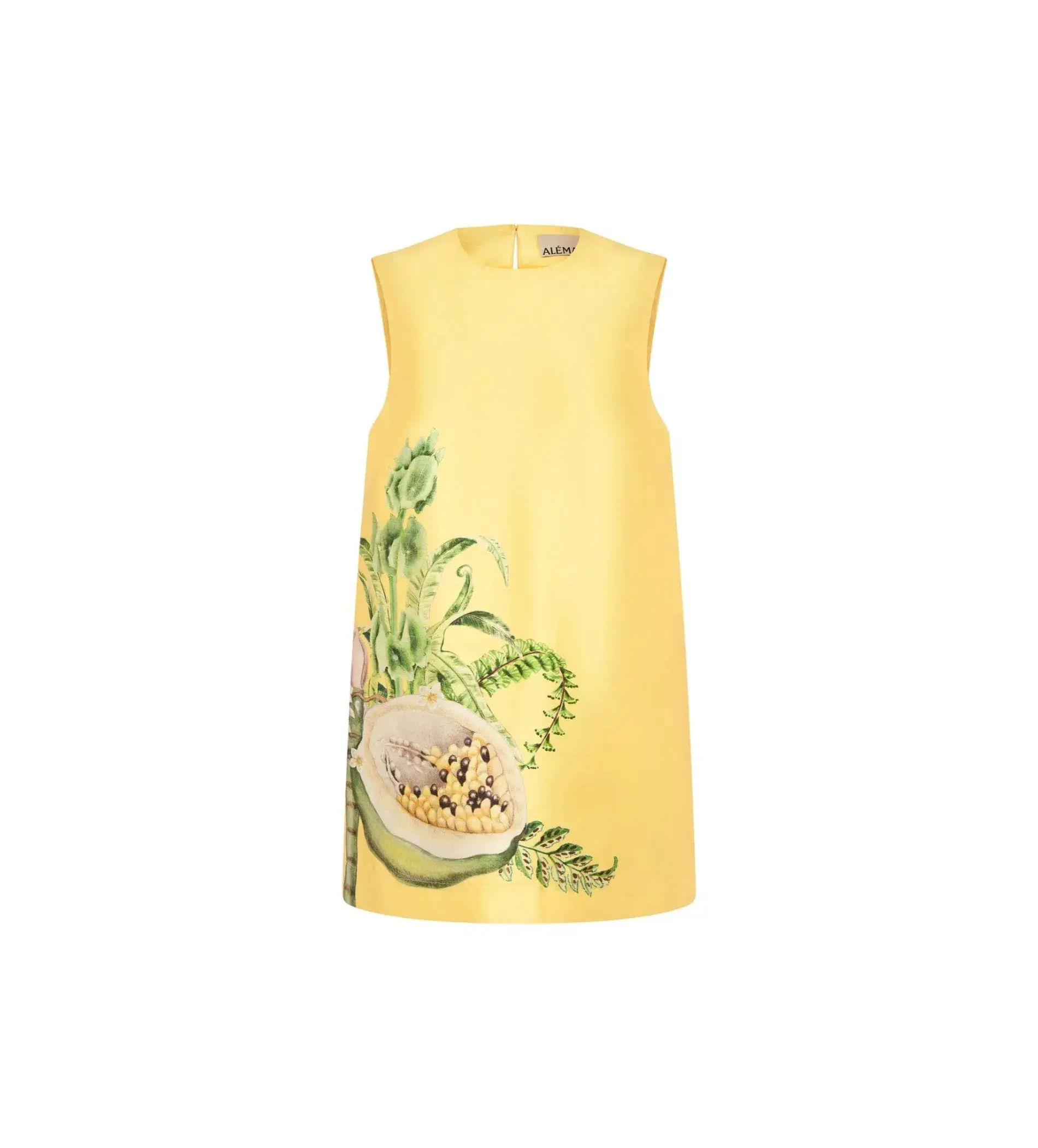 Alemais Sol Mini Dress Yellow Size AU 8 - Image 5