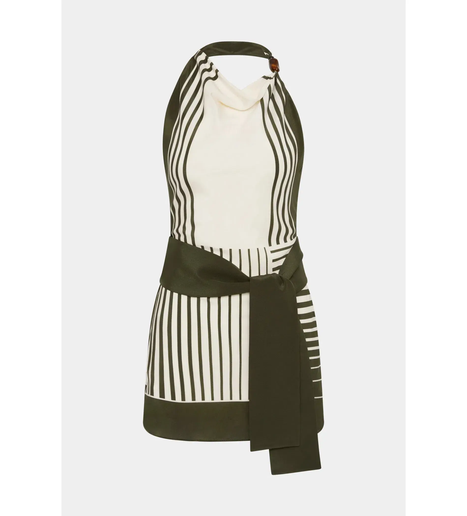 Sir The Label Leilana Mini Dress Garden Stripe Size 1/AU 8 - Image 4