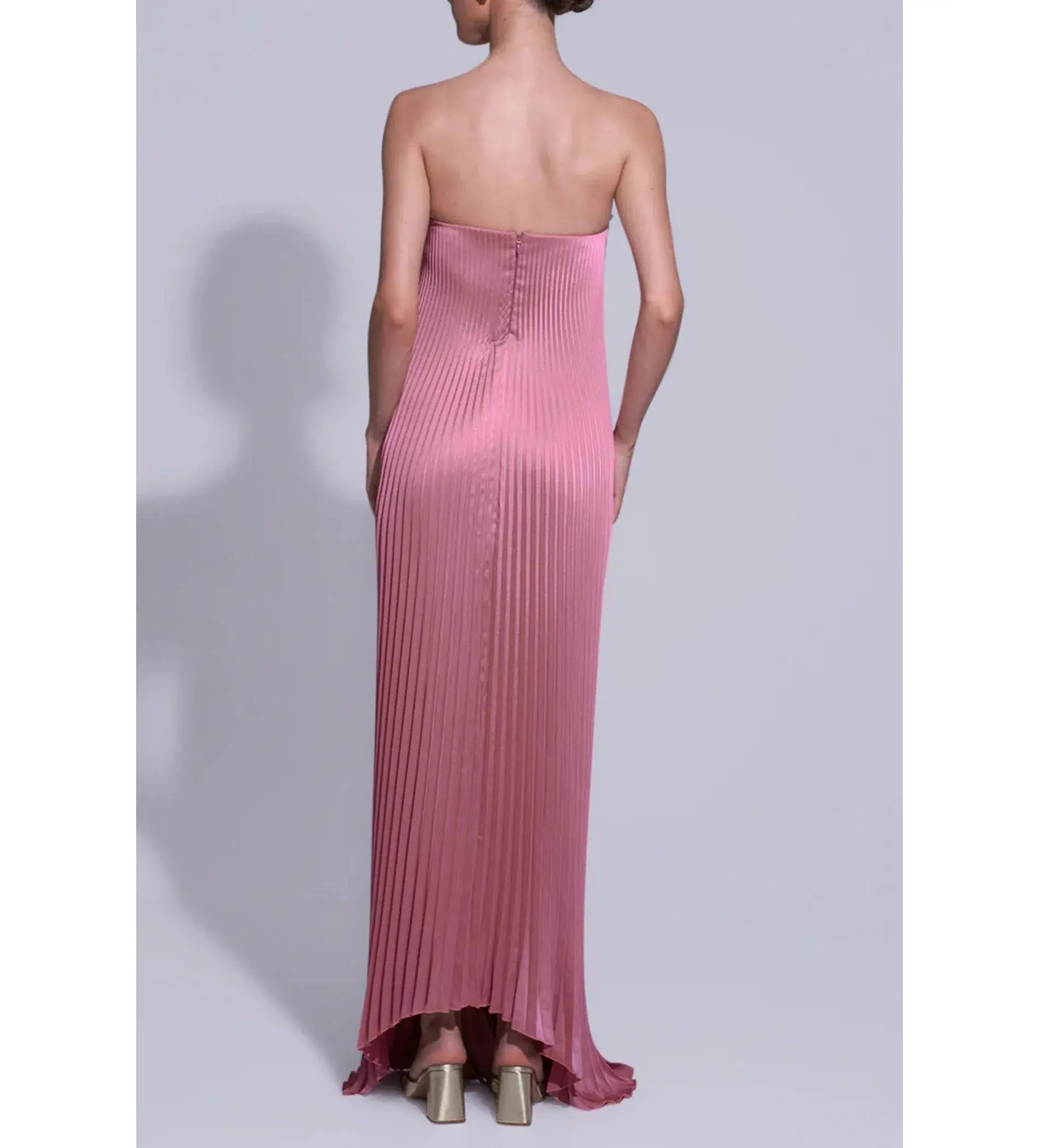 L'Idee Black Tie Gown Dusty Rose Size AU 10 - Image 3