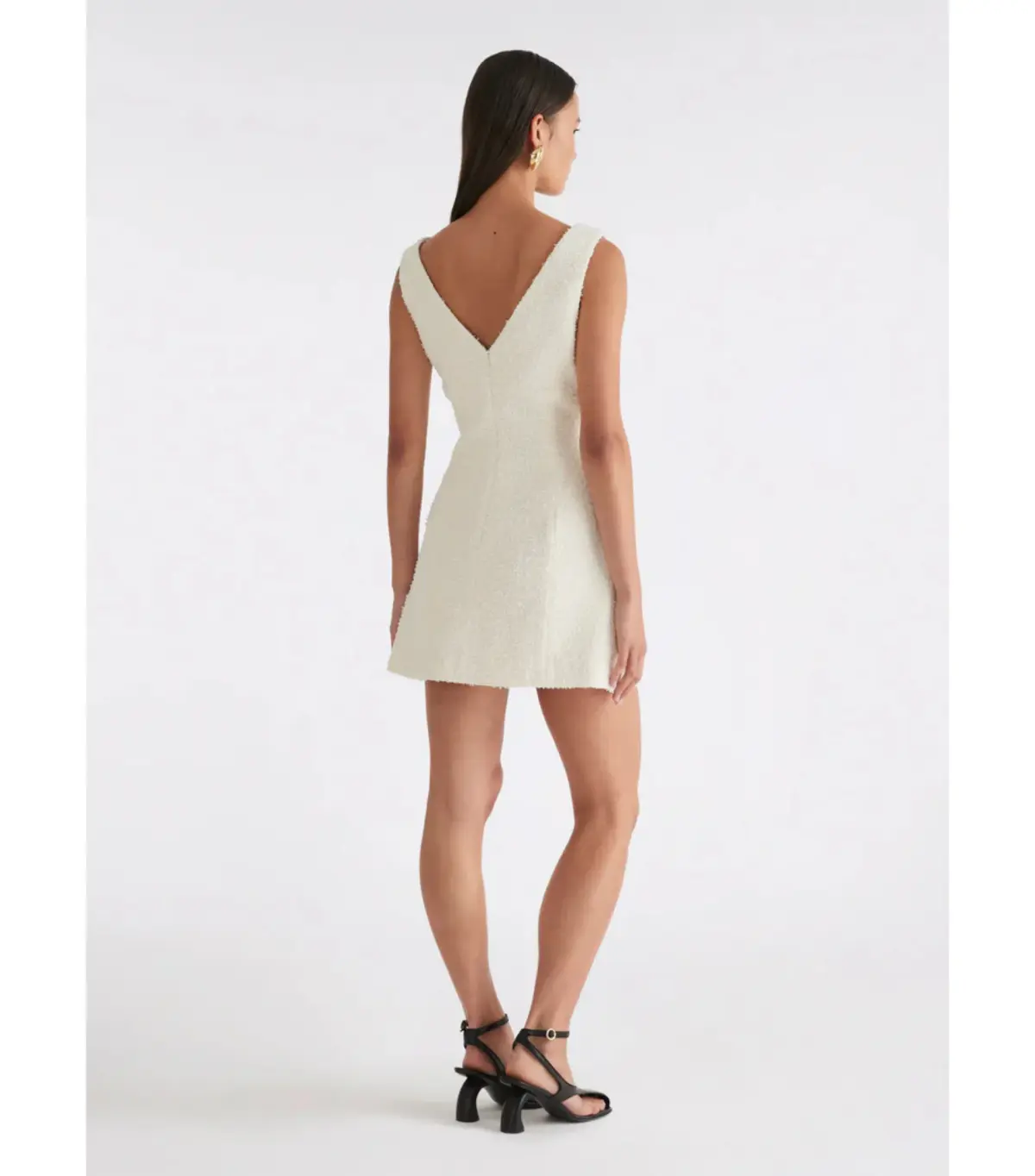 Anna Quan Bella Mini Dress Porcelain Size 10 - Image 5
