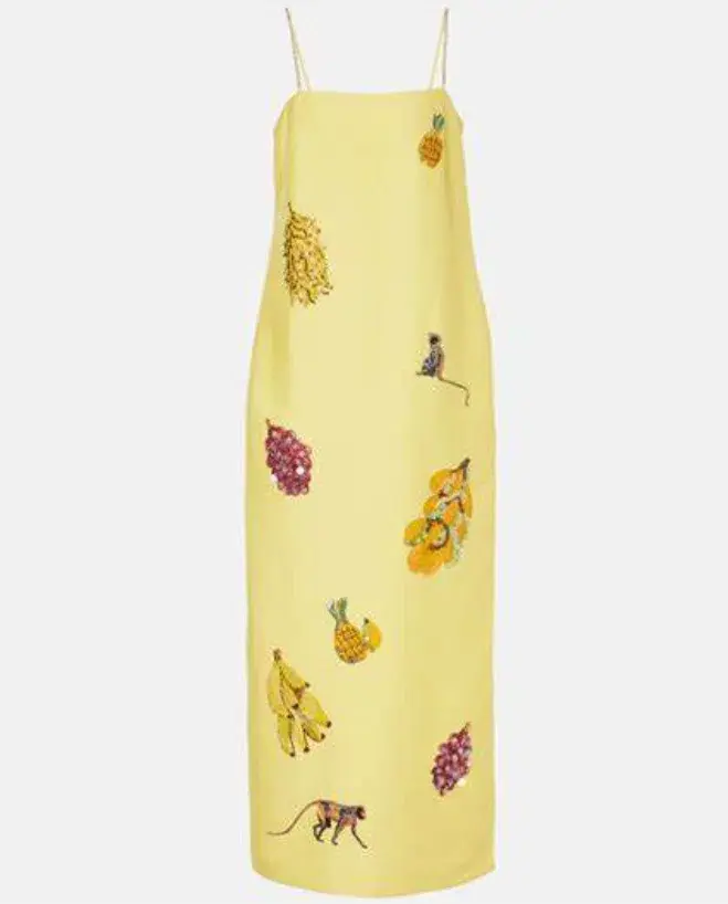 Alemais Diamond Dancer Midi Dress Print Size 12  for rent on The Volte - main image