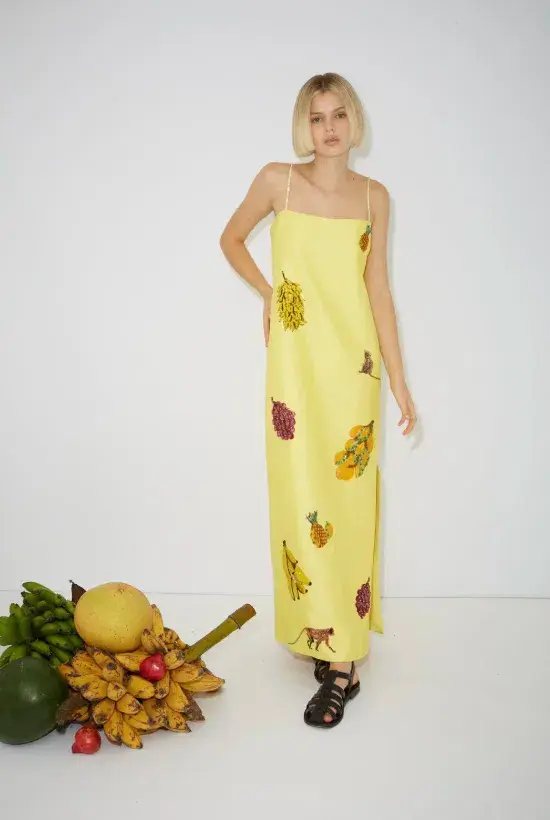 Alemais Diamond Dancer Midi Dress Print Size 12  - Image 1