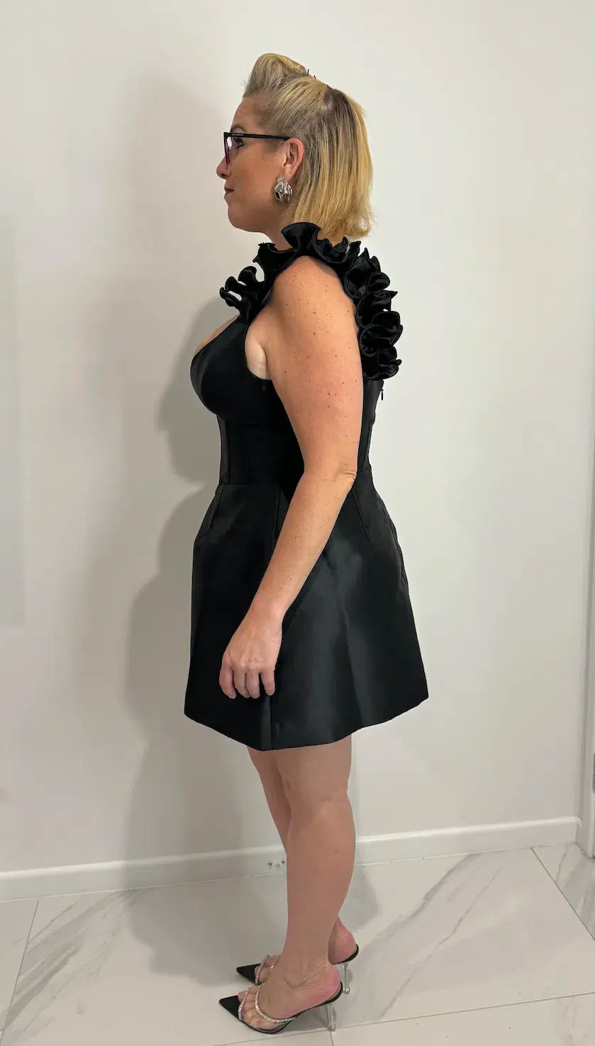 Eliya the Label Taria Dress in Black Size XL / AU 14 - Image 4