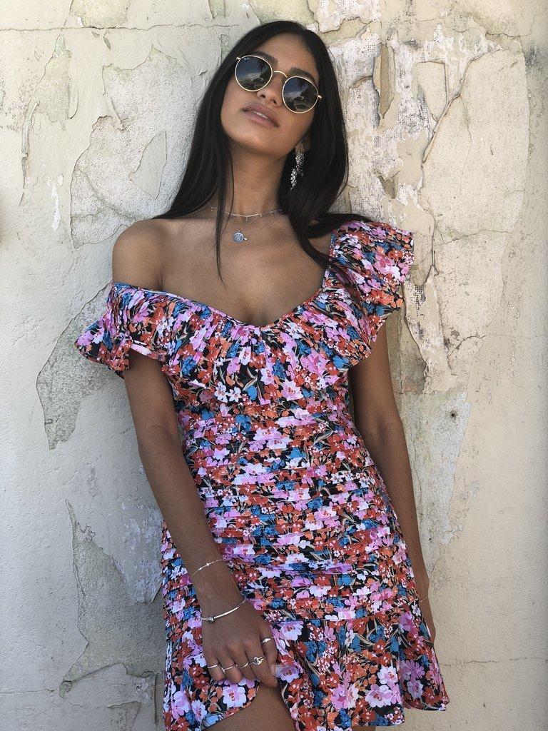 Talulah Cloud Nine Mini Dress Floral Size 14 - Image 3