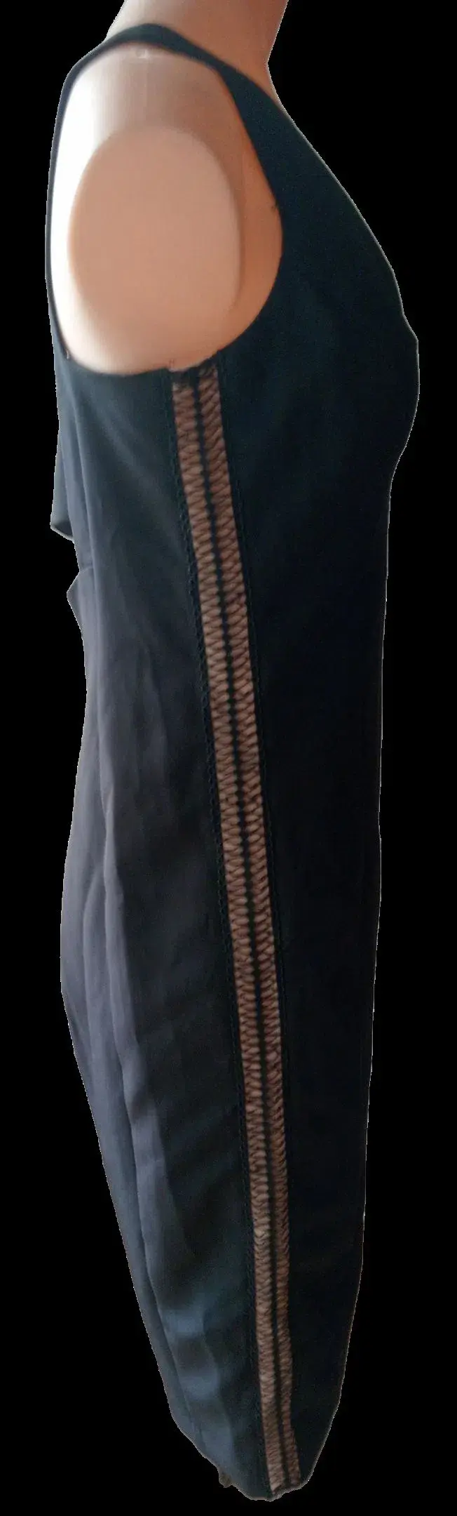 Bardot Bodycon Midi Dress Black Size 12 - Image 8