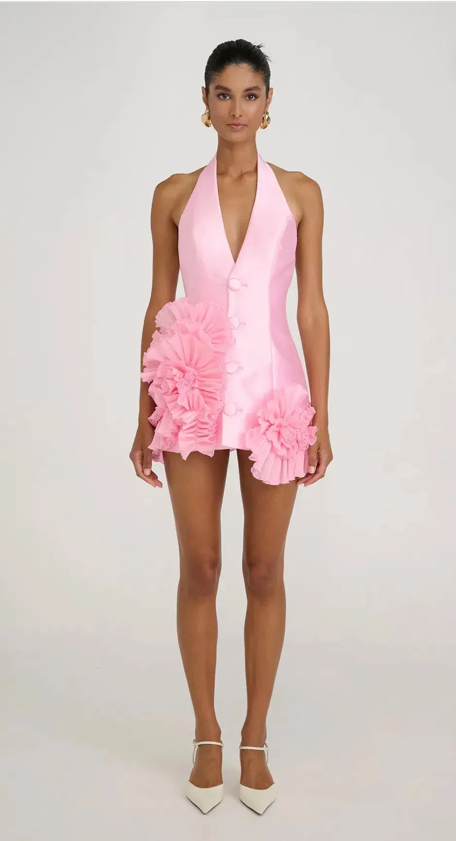 Eliya the Label Belinda MIni Dress Pink Size 10 - Image 1