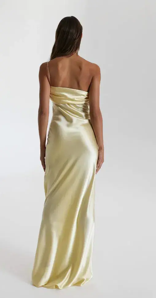 Natalie Rolt Mikayla Gown Yellow Size 8 - Image 3