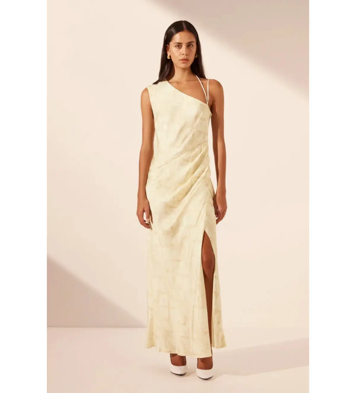 Shona Joy Medina Side Split Maxi Dress Medina Size 8 - Image 1