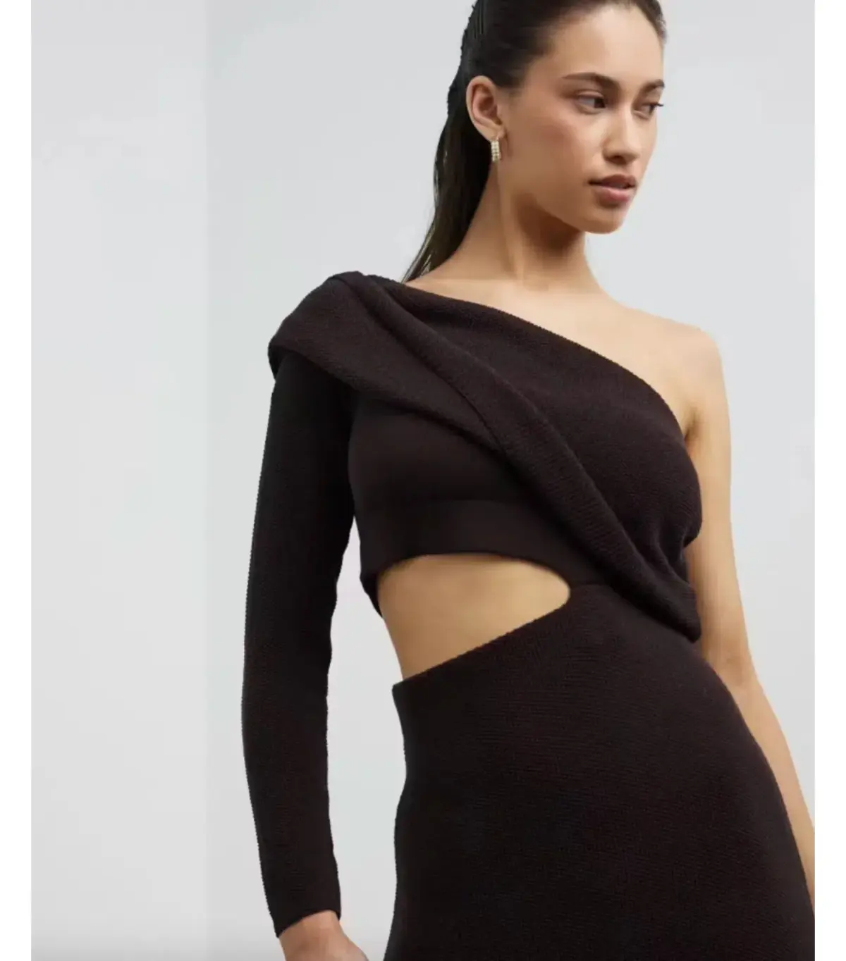 Camilla and Marc Javier Knit Dress Brown Size S / AU 6 - Image 2