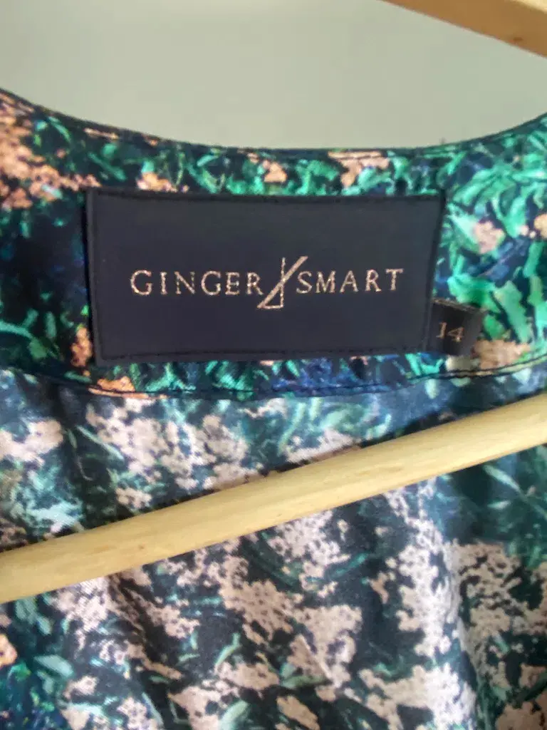 Ginger & Smart Jumpsuit Green Size AU 14 - Image 4