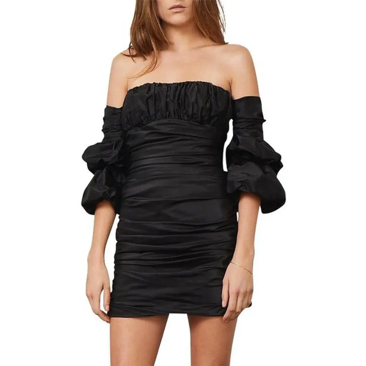 Bec & Bridge Midnight Groove Mini Dress Black Size AU 6 - Image 2