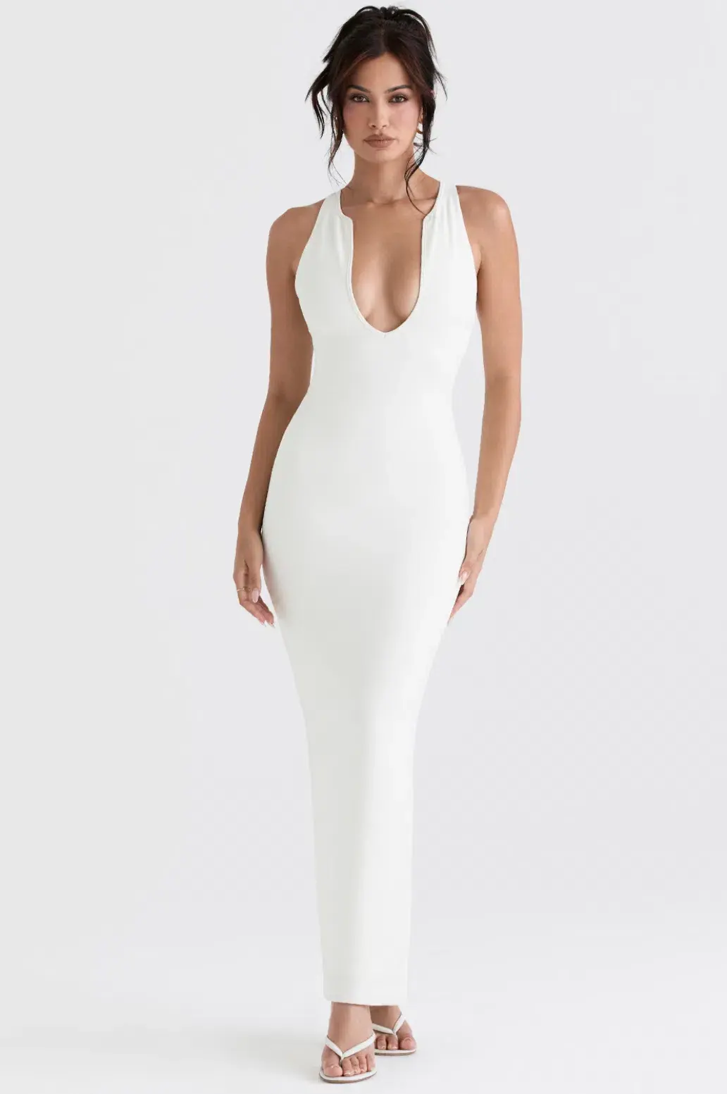 House of CB Eleanora Ivory Maxi Dress Size S - Image 1