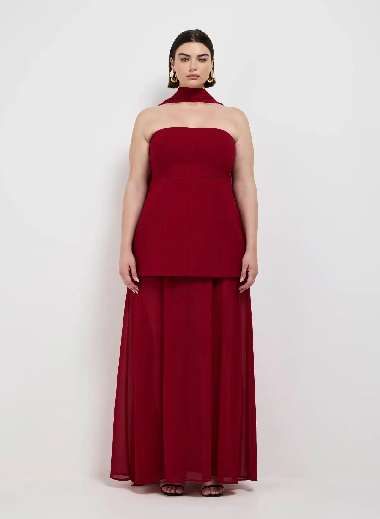Sheike Marissa Maxi Dress Plum Size 8 - Image 1