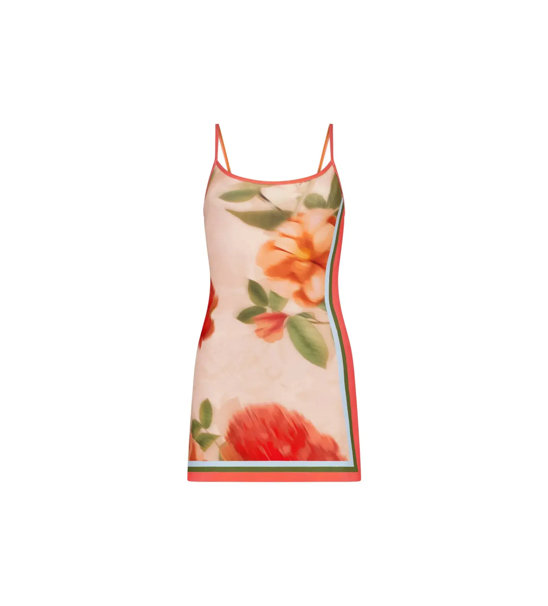 With Harper Lu Fitted Mini Dress Peach Size AU 8 - Image 5
