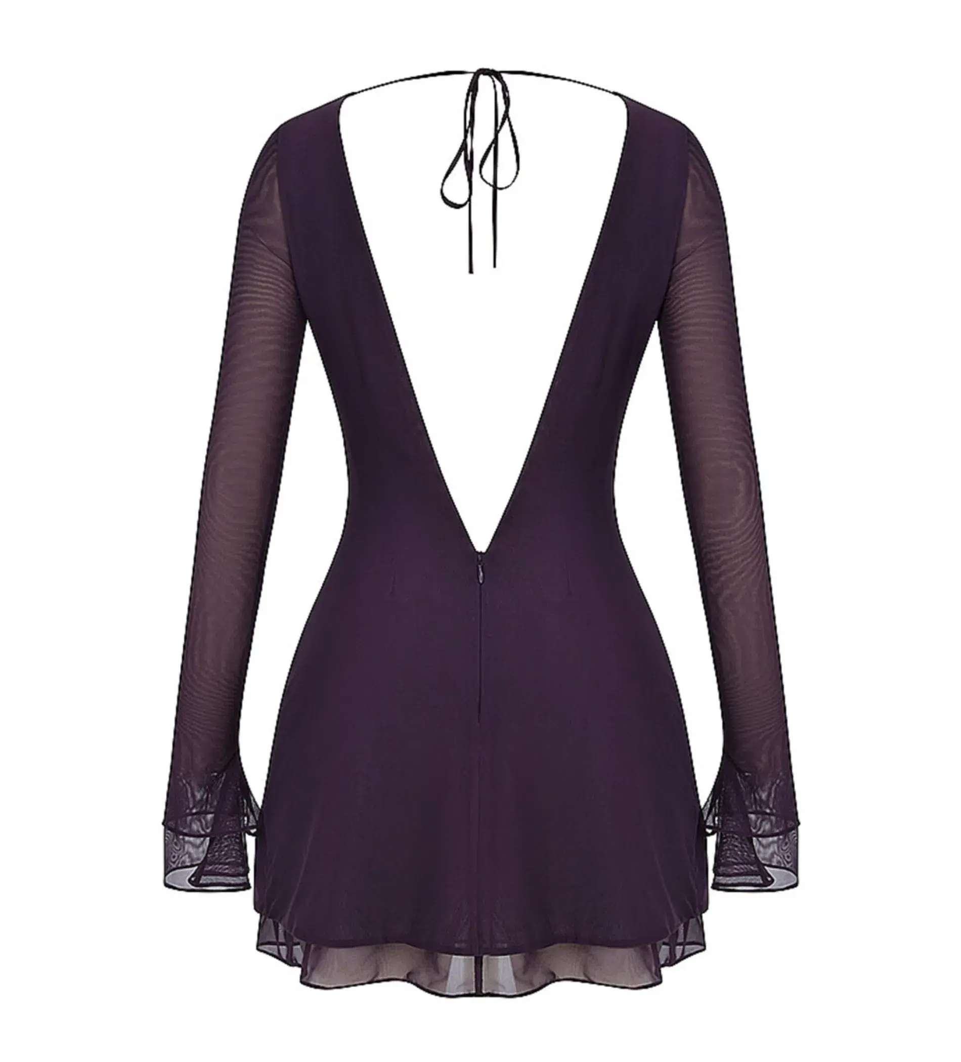 Mistress rocks Shadow Open Back Mini Dress AU 8 - Image 4