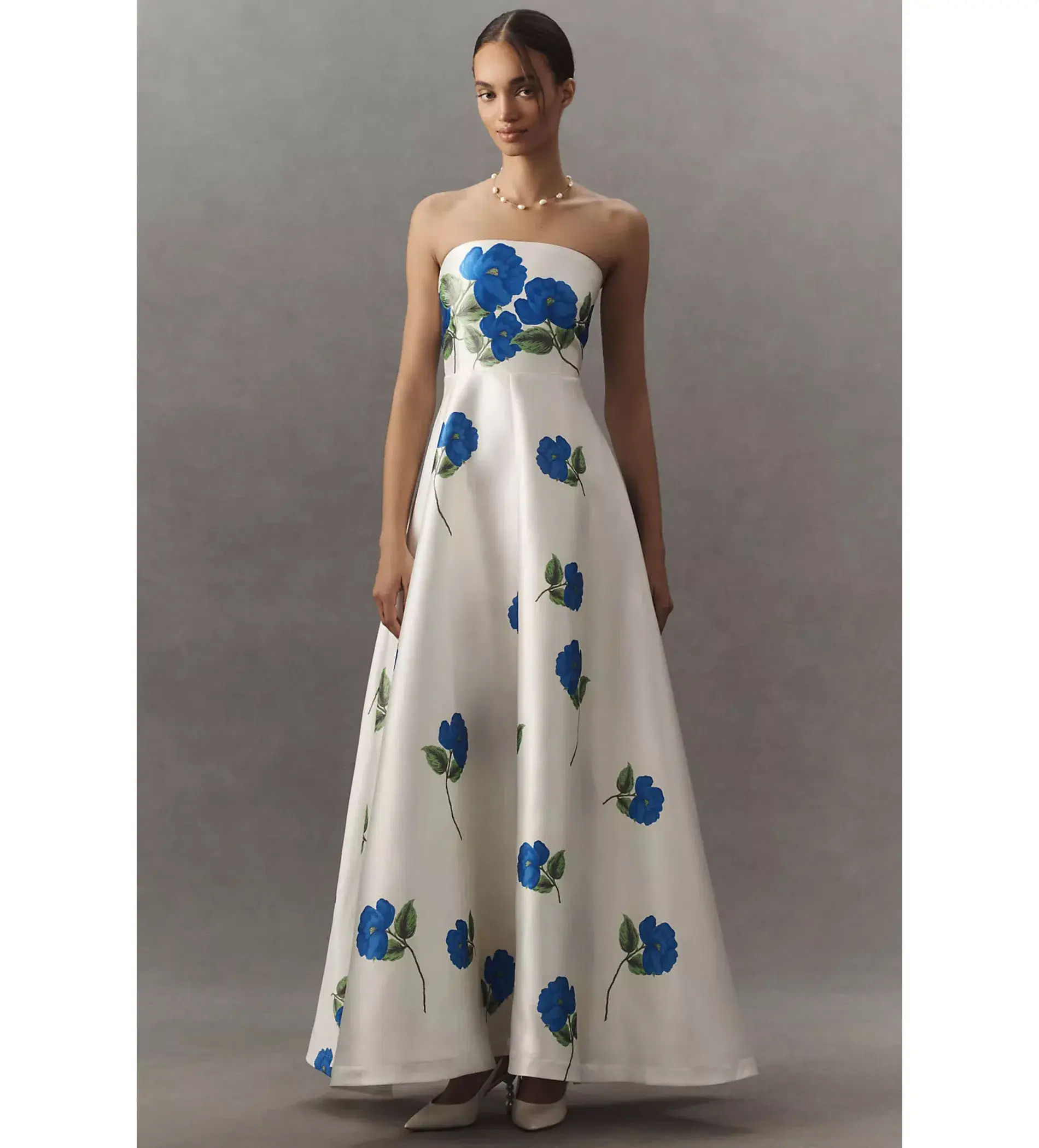 Aston Studio Audrey Dress Celeste Foam Size 8 - Image 1