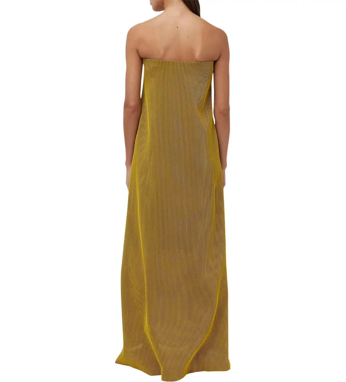 Camilla and Marc Izaro Maxi Dress Brown/Yellow Size 10  - Image 3