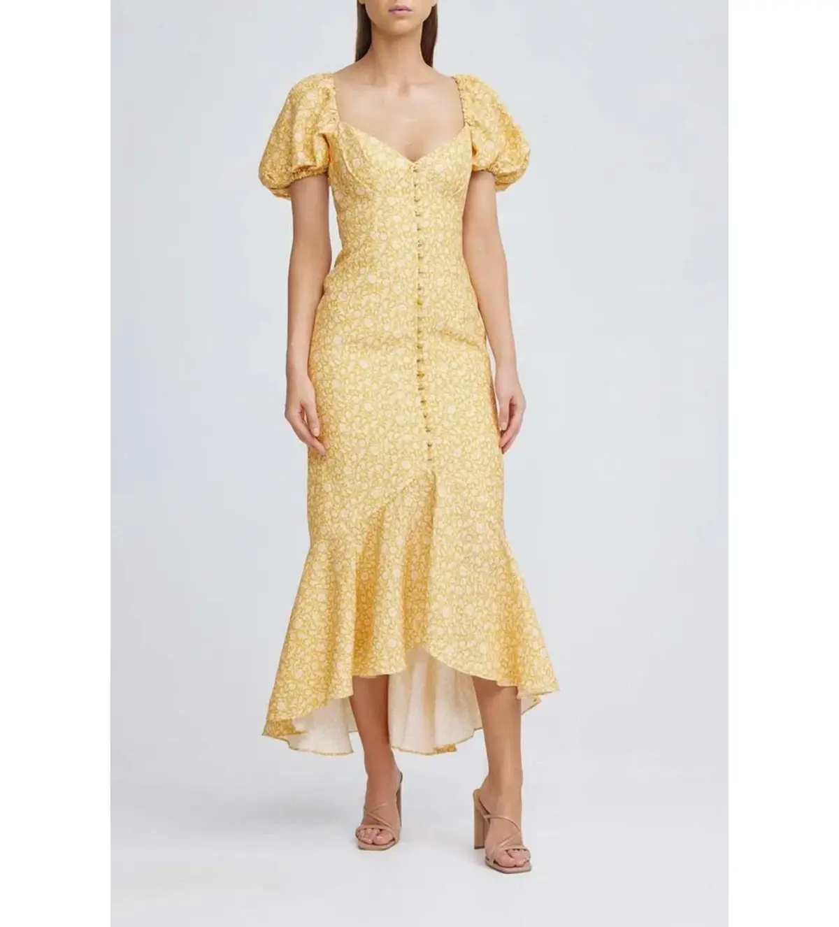 Significant Other Jacinta Dress in Champagne Pansy  Size 8  - Image 2