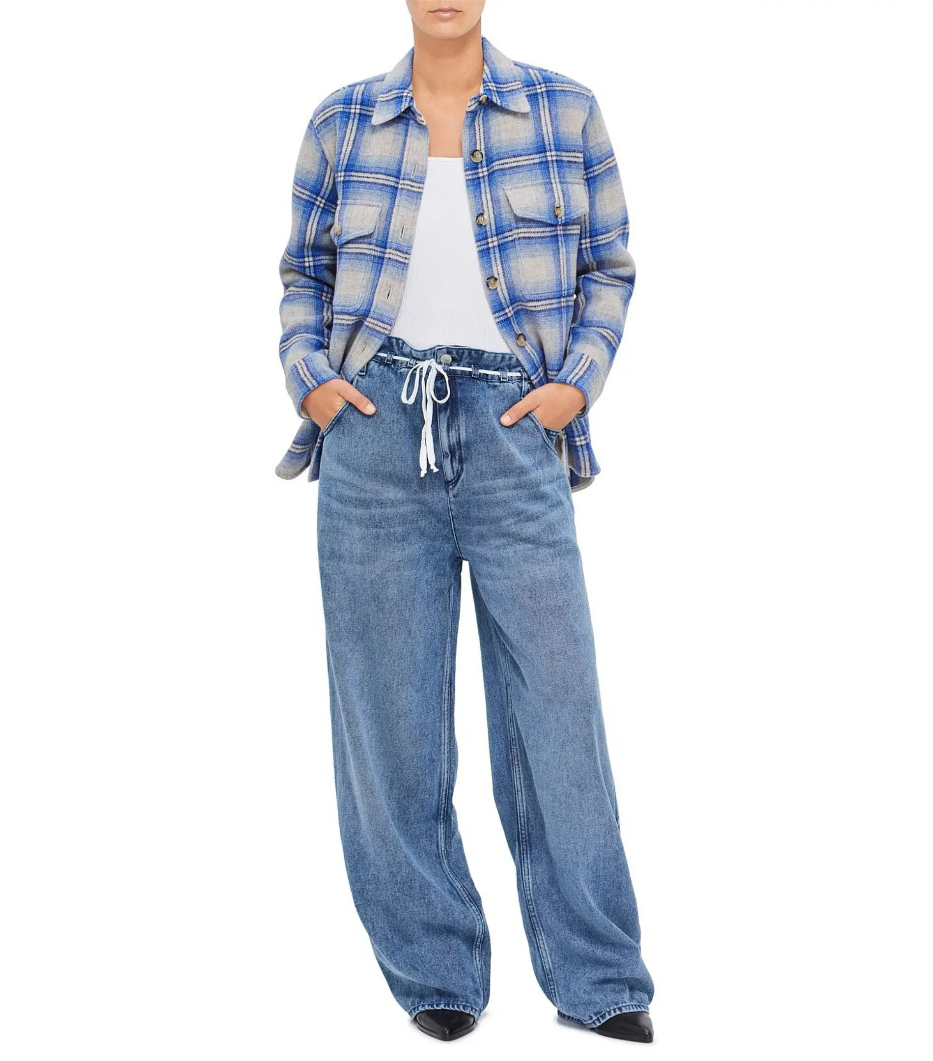 Isabel Marant Jordy Relaxed Denim Jean Blue Size 40 FR / AU 12 - Image 1