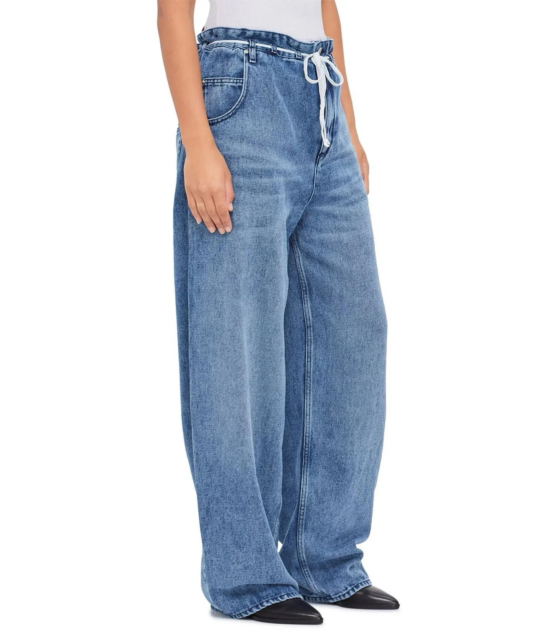 Isabel Marant Jordy Relaxed Denim Jean Blue Size 40 FR / AU 12 - Image 3