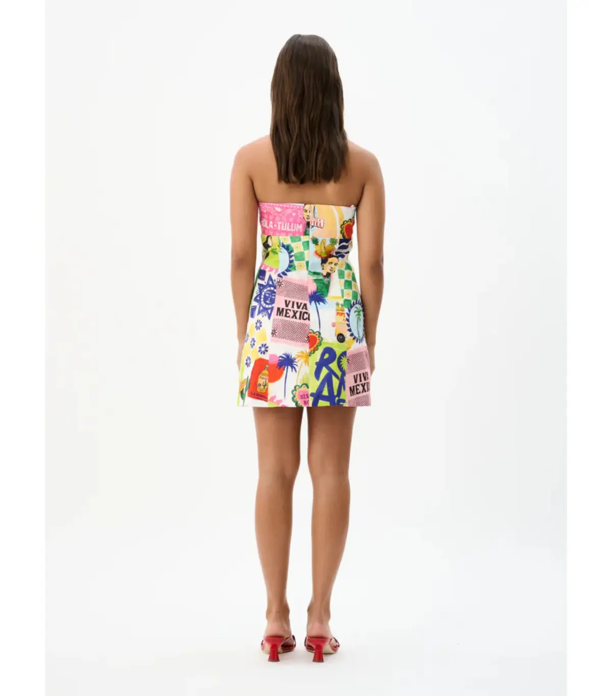 Roame Alba Mini Dress Hola Tulum Size 6 - Image 4