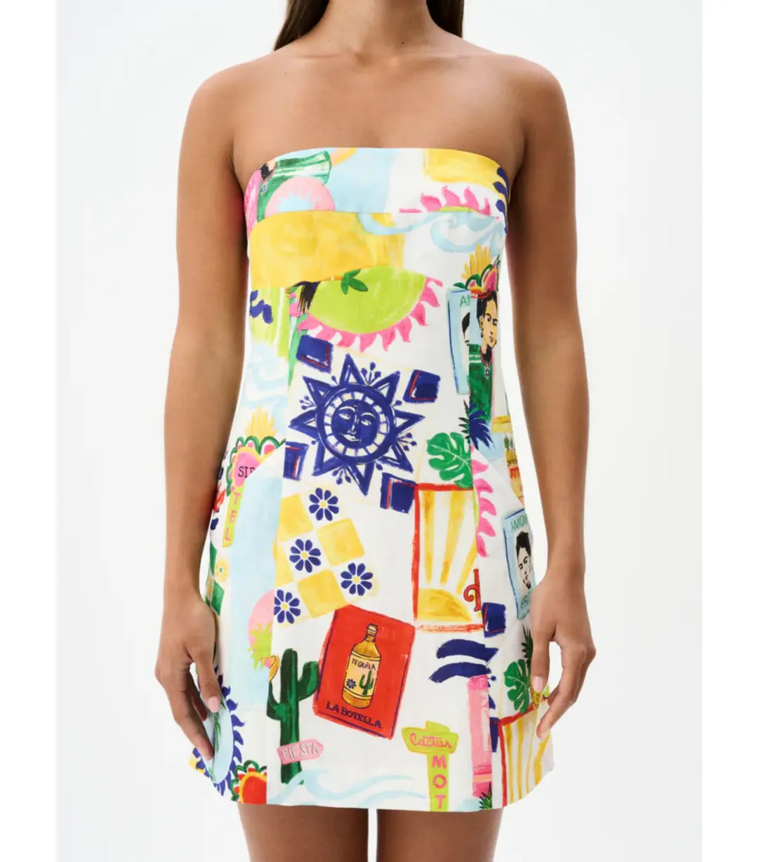 Roame Alba Mini Dress Hola Tulum Size 6 for rent on The Volte - main image