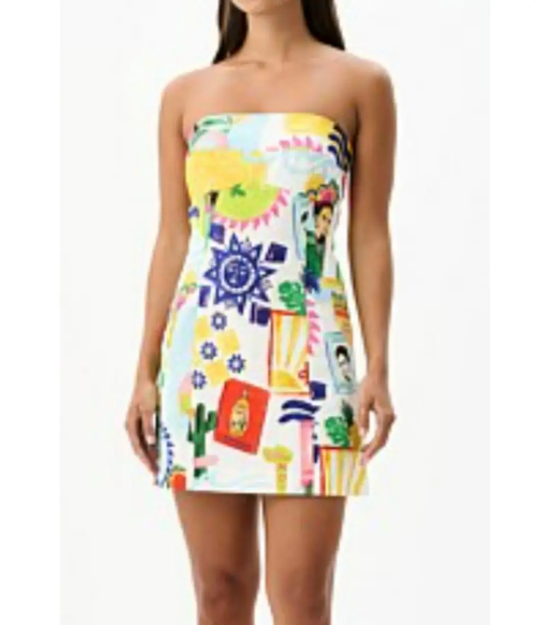 Roame Alba Mini Dress Hola Tulum Size 6 for rent on The Volte - main image