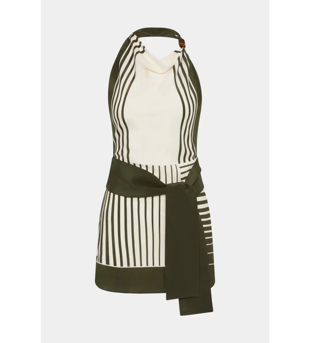 Sir The Label Leilana Mini Dress Garden Stripe Size AU 8 for rent on The Volte - main image