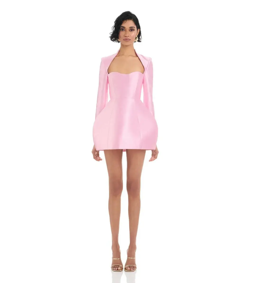 Eliya The Label Kate Mini Dress Pink Size M/AU 10 for rent on The Volte - main image