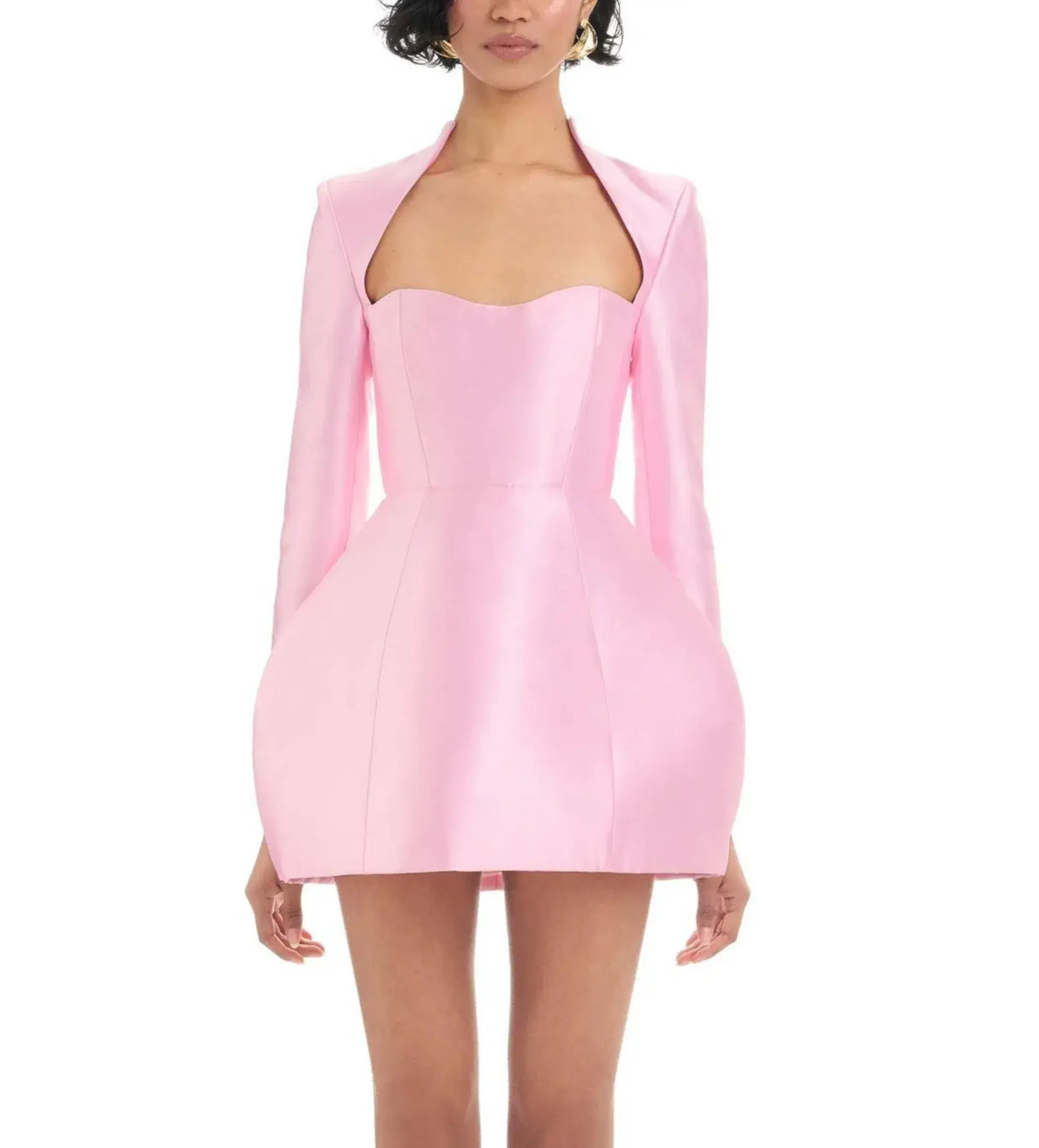 Eliya The Label Kate Mini Dress Pink Size M/AU 10 - Image 4