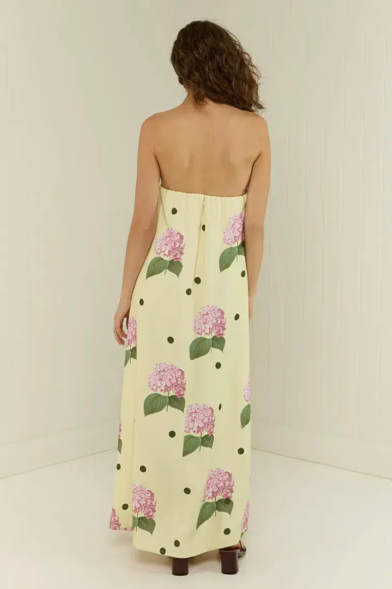 Alessia Dress Yellow Size 10 - Image 3