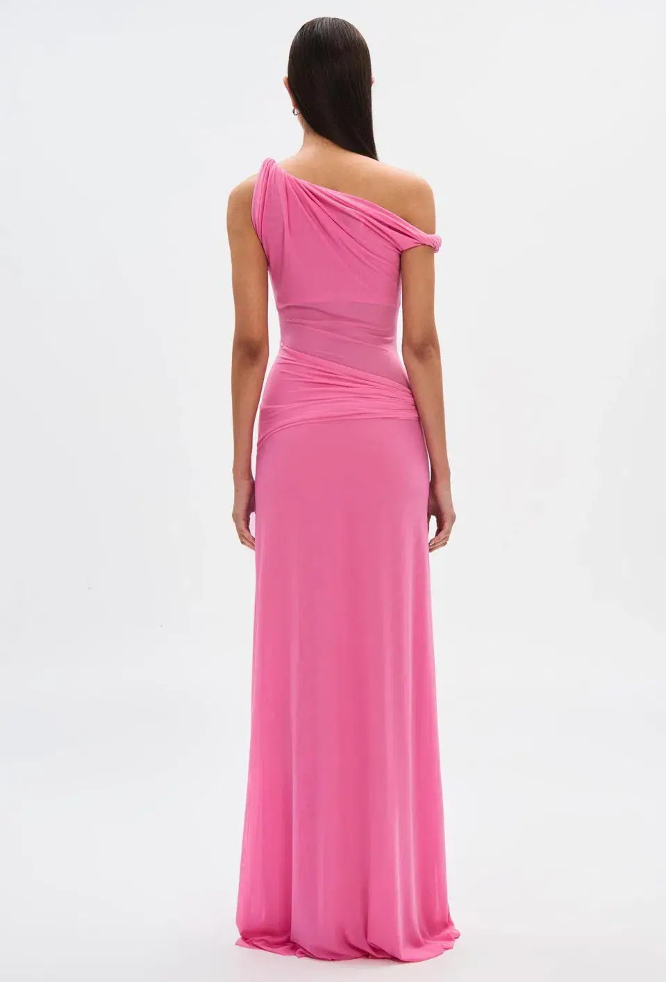 Misha Sisal Maxi Dress Pink Size 10 for rent on The Volte - main image
