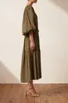 Shona Joy Mila Square Neck Midi Dress Size 6  - Image 5