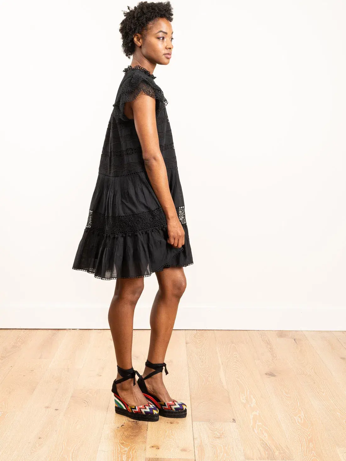 Ulla Johnson Nora Dress In Noir Size 12 - Image 2
