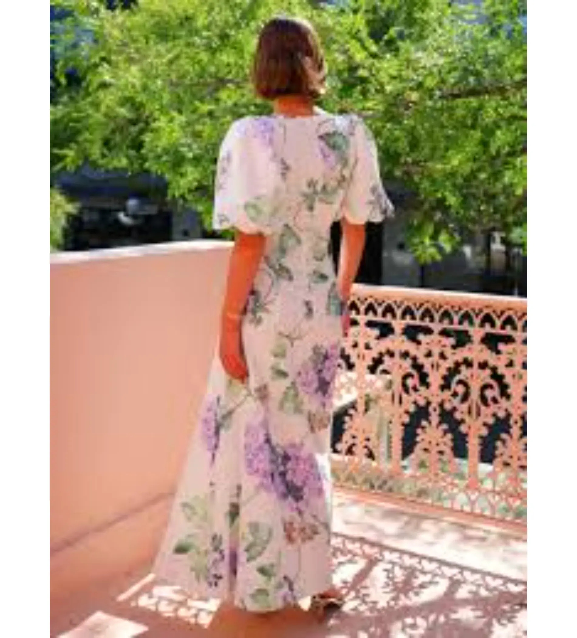 By Nicola Into The Woods Maxi Dress Size AU 8 - Image 3