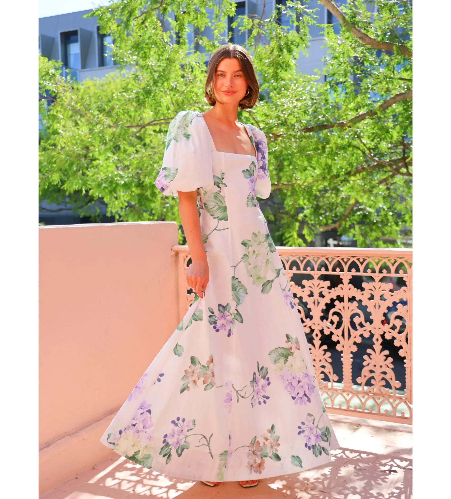 By Nicola Into The Woods Maxi Dress Size AU 8 - Image 1