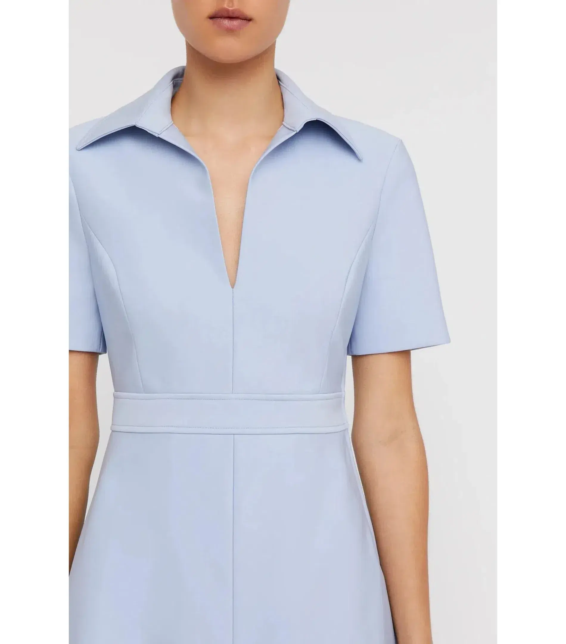 Scanlan Theodore Italian Milano Dress Blue Size AU 8 - Image 2