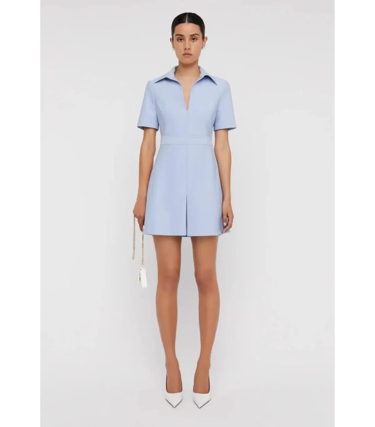 Scanlan Theodore Italian Milano Dress Blue Size AU 8 - Image 1