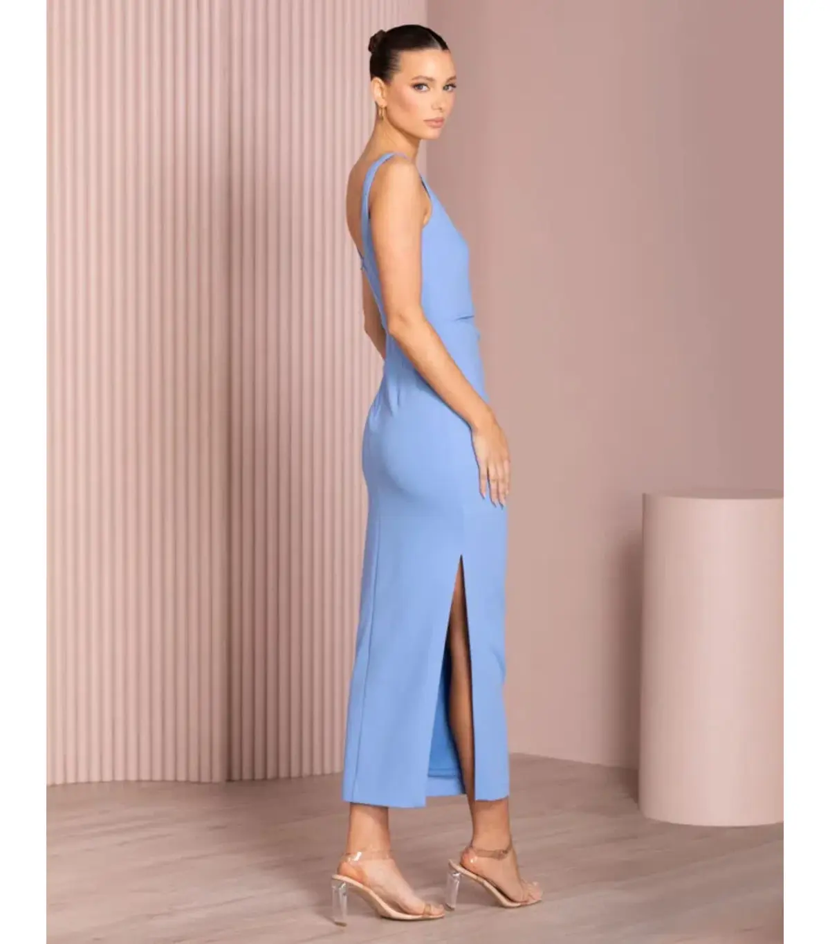Azzurielle Aeris Dress in Blue Size AU 14 - Image 2